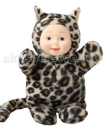 Мягкая игрушка Unimax Детки-леопардики 15 см