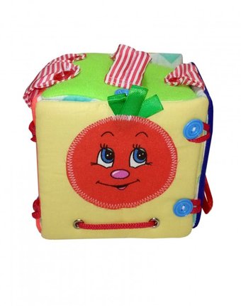 Развивающая игрушка Учитель Куб-сумка 12x12 см