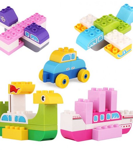 Конструктор FunKids блочный Жизнь Принца на Звезде (46 деталей) DT1652