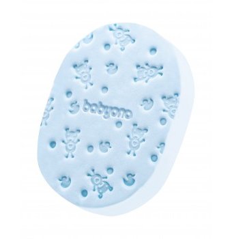 Миниатюра фотографии Губка для купания babyono soft, цвет: голубой