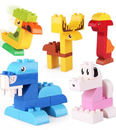 Конструктор FunKids блочный Стоун Сочиняет Историю (45 деталей) DT1651
