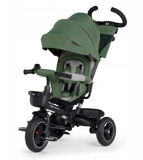 Трехколесный велосипед Kinderkraft Spinstep Pastep Green 2021