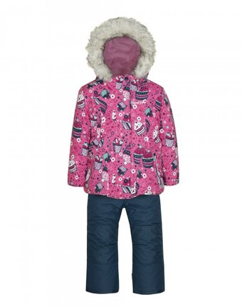 Миниатюра фотографии Gusti комплект для девочки (куртка, полукомбинезон) gw20gs078