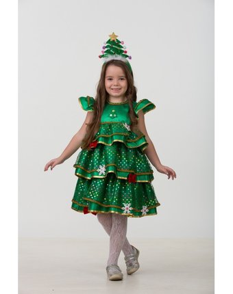 Миниатюра фотографии Jeanees карнавальный костюм ёлочка малышка