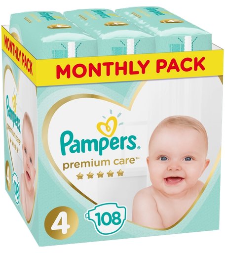 Подгузники Pampers Premium Care (9-14 кг) шт.