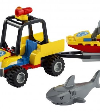 Конструктор Lego City 60286 Лего Город Пляжный спасательный вездеход
