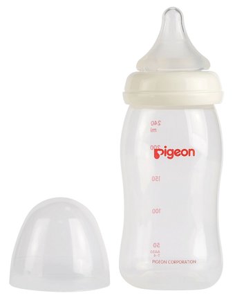 Бутылочка Pigeon Peristaltic Plus, с 3 месяцев, 240 мл