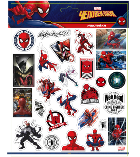 Наклейки Priority Человек-Паук