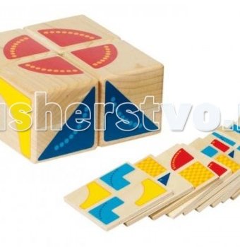 Развивающая игрушка Goki Игра Кубус карточки с заданиями