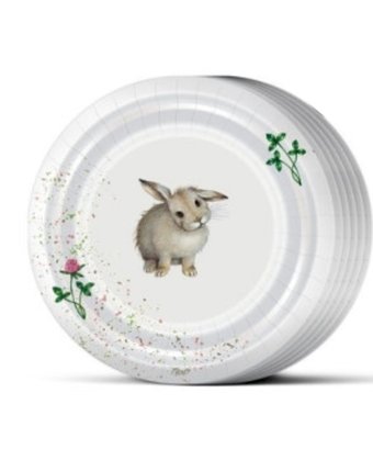 бумажная посуда Priority «Наглая рыжая морда « Кролик