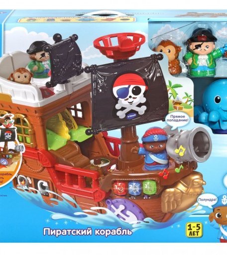 Развивающая игрушка Vtech Пиратский корабль 80-177826