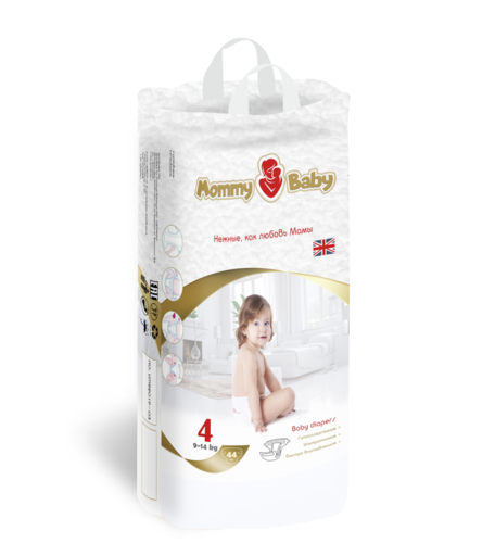 Подгузники MOMMY BABY (9-14 кг) шт.