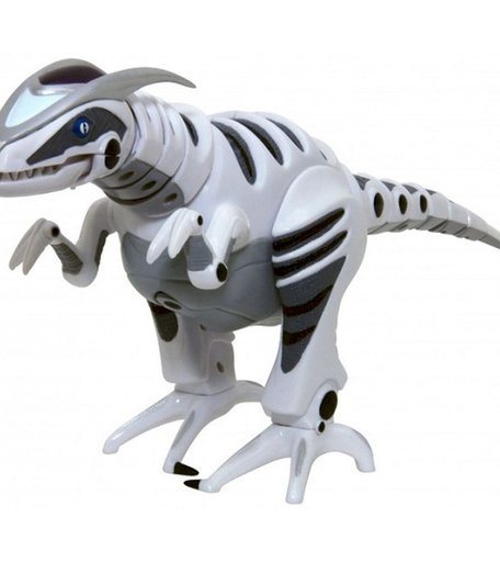 Интерактивный динозавр WowWee Робораптор цвет: белый/черный
