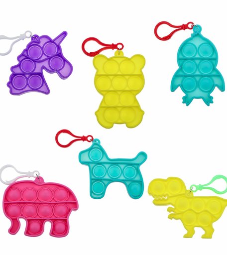 Брелок-антистресс 1Toy - Pop It Животные
