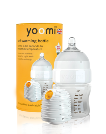 Бутылочка YOOMI с нагревателем, с рождения, 140 мл