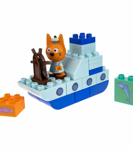 Конструктор Три кота Коржик на корабле