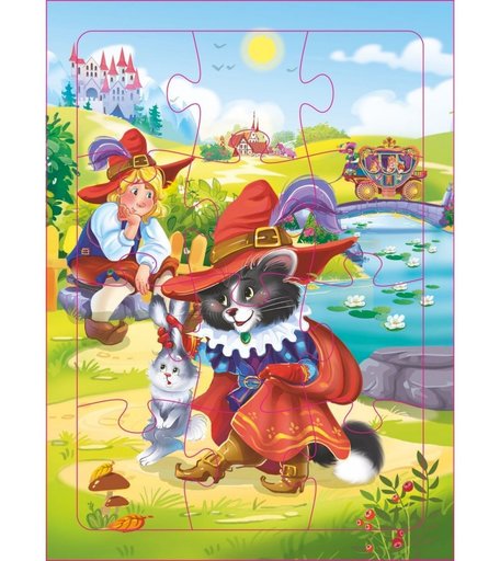 Пазл Издательство Учитель Кот в сапогах