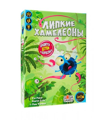 Gaga Games Настольная игра Липкие Хамелеоны