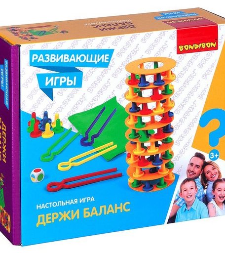 Bondibon Развивающая настольная игра Держи баланс
