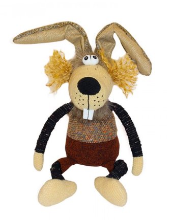 Миниатюра фотографии Мягкая игрушка gulliver кролик робин 19 см