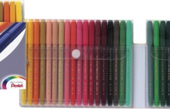 Фломастеры Pentel Фломастеры Color Pen 36 цветов