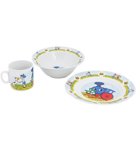 Набор посуды Союзмультфильм Паровозик из Ромашково