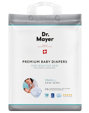 Подгузники Dr.Mayer (4-8 кг) шт.