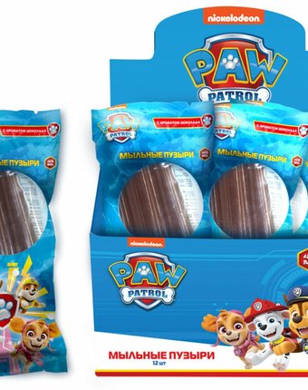 Мыльные пузыри Paw Patrol Эскимо с ароматом шоколада, 45 мл