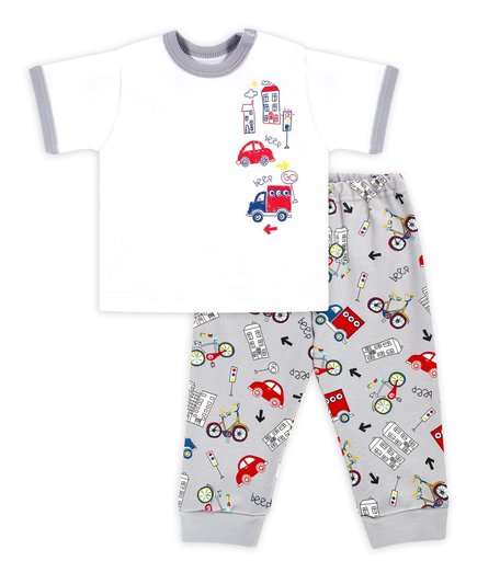 Комплект футболка/брюки Веселый малыш