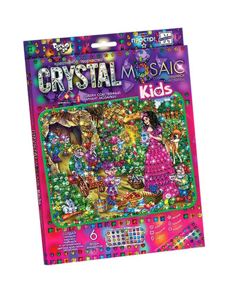 Набор для творчества Данко-Тойс Crystal Mosaic Kids Белоснежка