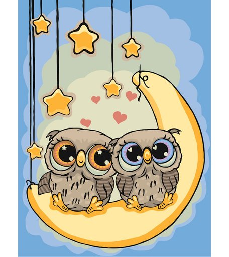 Набор для раскрашивания по номерам ФРЕЯ Мечтать с тобой