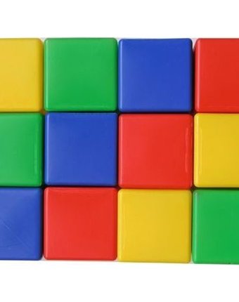Набор кубиков Десятое Королевство 12 кубиков, 8 см