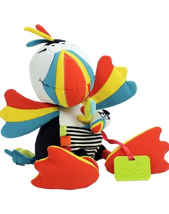 Миниатюра фотографии Развивающая игрушка dolce попугайчик