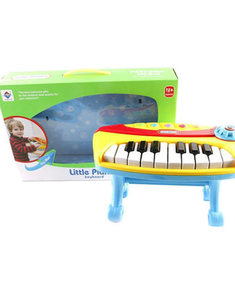 Миниатюра фотографии Пианино наша игрушка 16 клавиш, 32 см