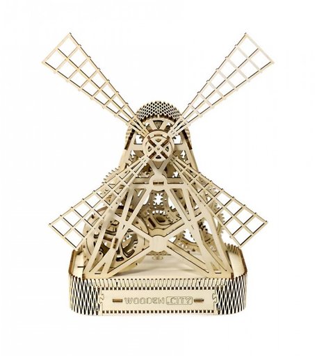 Wooden City Мельница (222 детали)