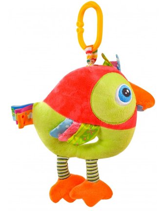 Миниатюра фотографии Подвесная игрушка forest попугай музыкальная