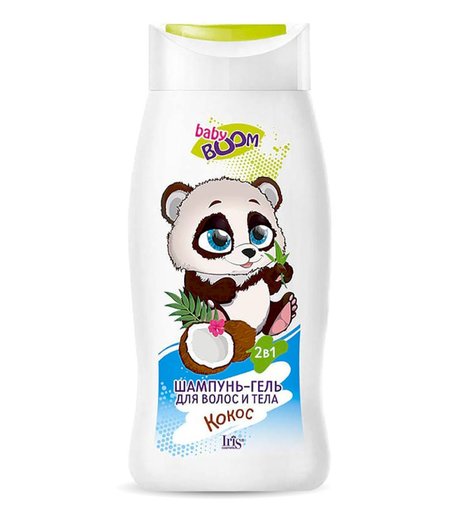 Детский нейтральный шампунь-гель Iris Cosmetic Детский нейтральный шампунь-гель, от 1 года мл