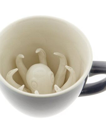 Миниатюра фотографии Кружка creature cups с осьминогом, 330 мл
