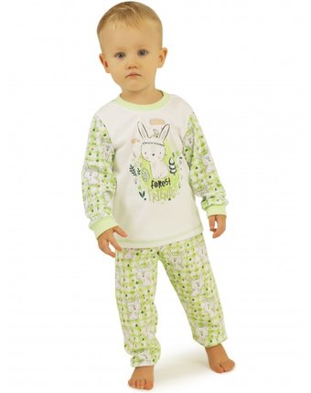 Миниатюра фотографии Babyglory пижама клеточка-зая kl005