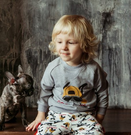 Lucky Child Свитшот для мальчика Крутой парень