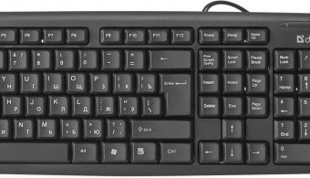 Defender Комплект проводной клавиатура и мышь C-270