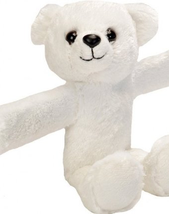 Миниатюра фотографии Мягкая игрушка wild republic huggers белый медведь 20 см