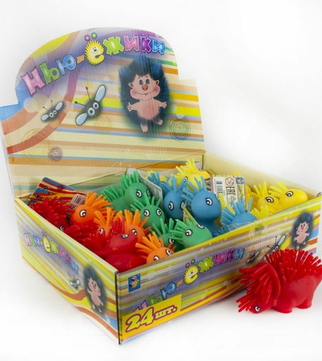 Игрушка 1Toy Нью-Ёжики Динозаврики-малыши 9 см
