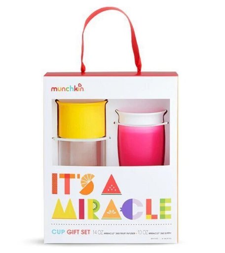 Набор посуды Munchkin два поильника-непроливайки MIRACLE 360°
