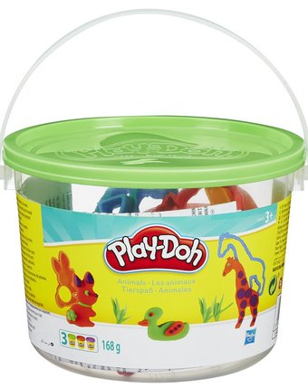 Набор для лепки из пластилина Play-Doh Ведёрочко зеленая зеленый
