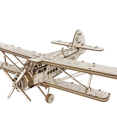 Конструктор из дерева Армия России Военный самолет АН-2