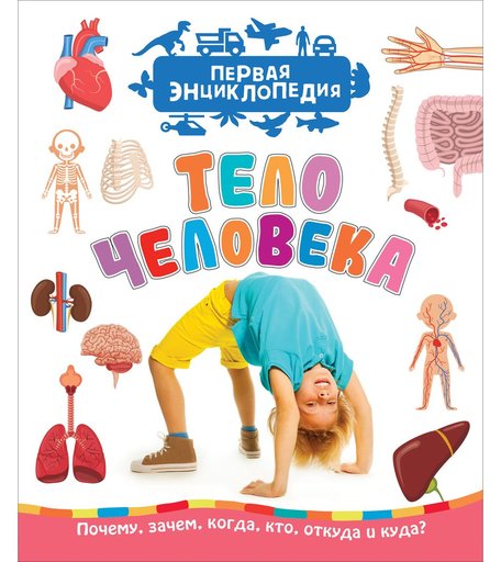 Энциклопедия Росмэн «Тело человека. Первая энциклопедия» 3+