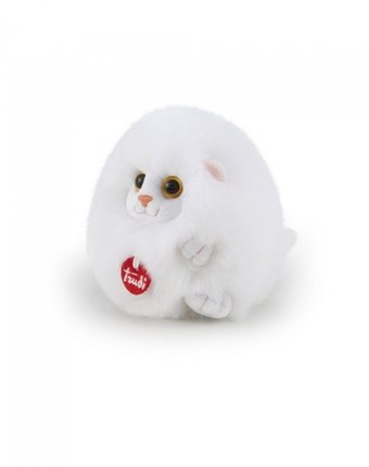 Миниатюра фотографии Мягкая игрушка trudi котенок-пушистик на веревочке 10 см