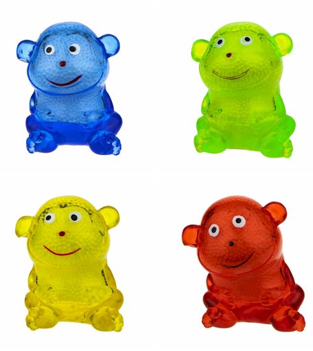 Жмяка липучая 1Toy Обезьяна 9 см