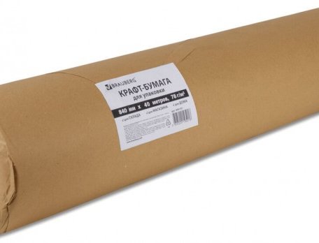 Brauberg Крафт-бумага в рулоне 840 мм x 40 м